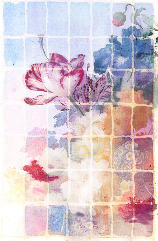 Smokey Floral - Tigerlily Poster Print by Aimee Stewart, showcasing beautiful floral design.