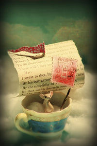 The Little Dreamer Poster Print by Aimee Stewart, colorful whimsical artwork.