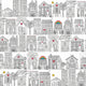 Pencil Weather Poster Print by Sharon Turner