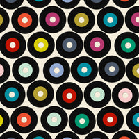 VINYL Poster Print by Sharon Turner showcasing vibrant colors and music theme.