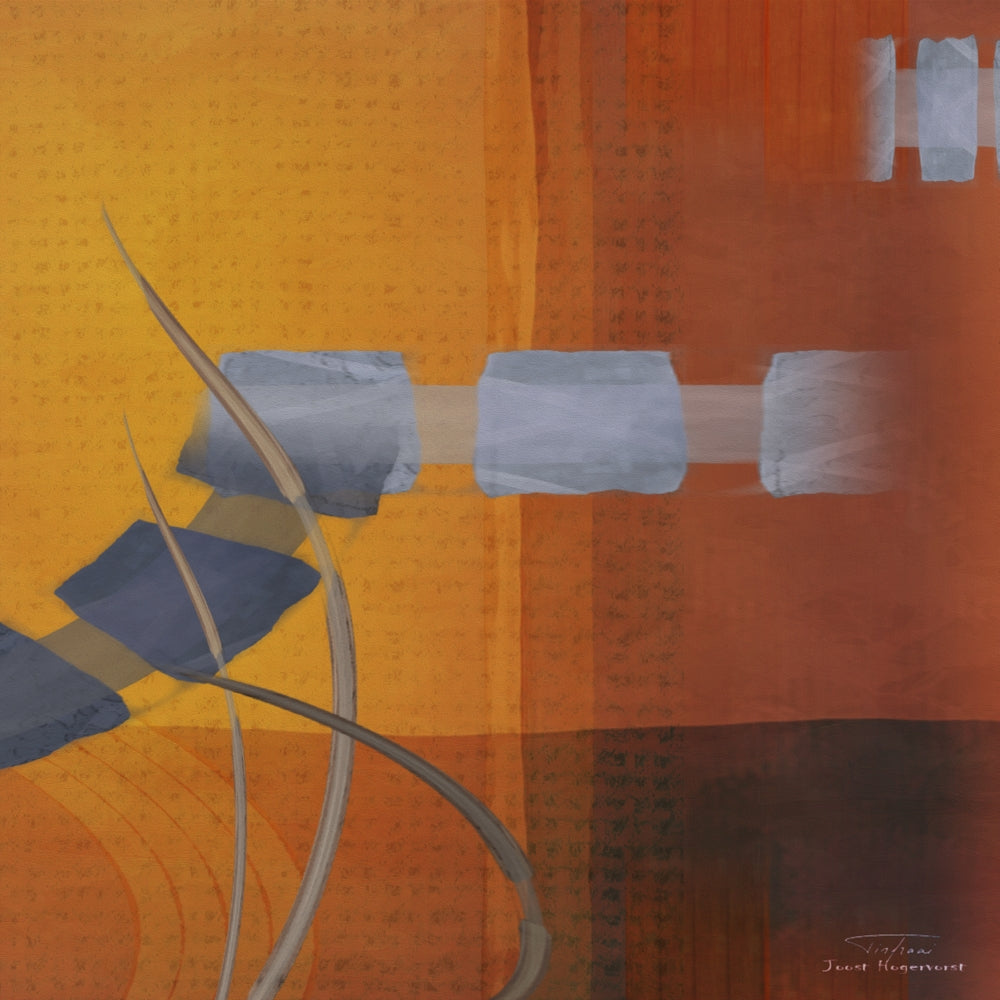 Abstract 02 II Poster Print by Joost Hogervorst, colorful modern art