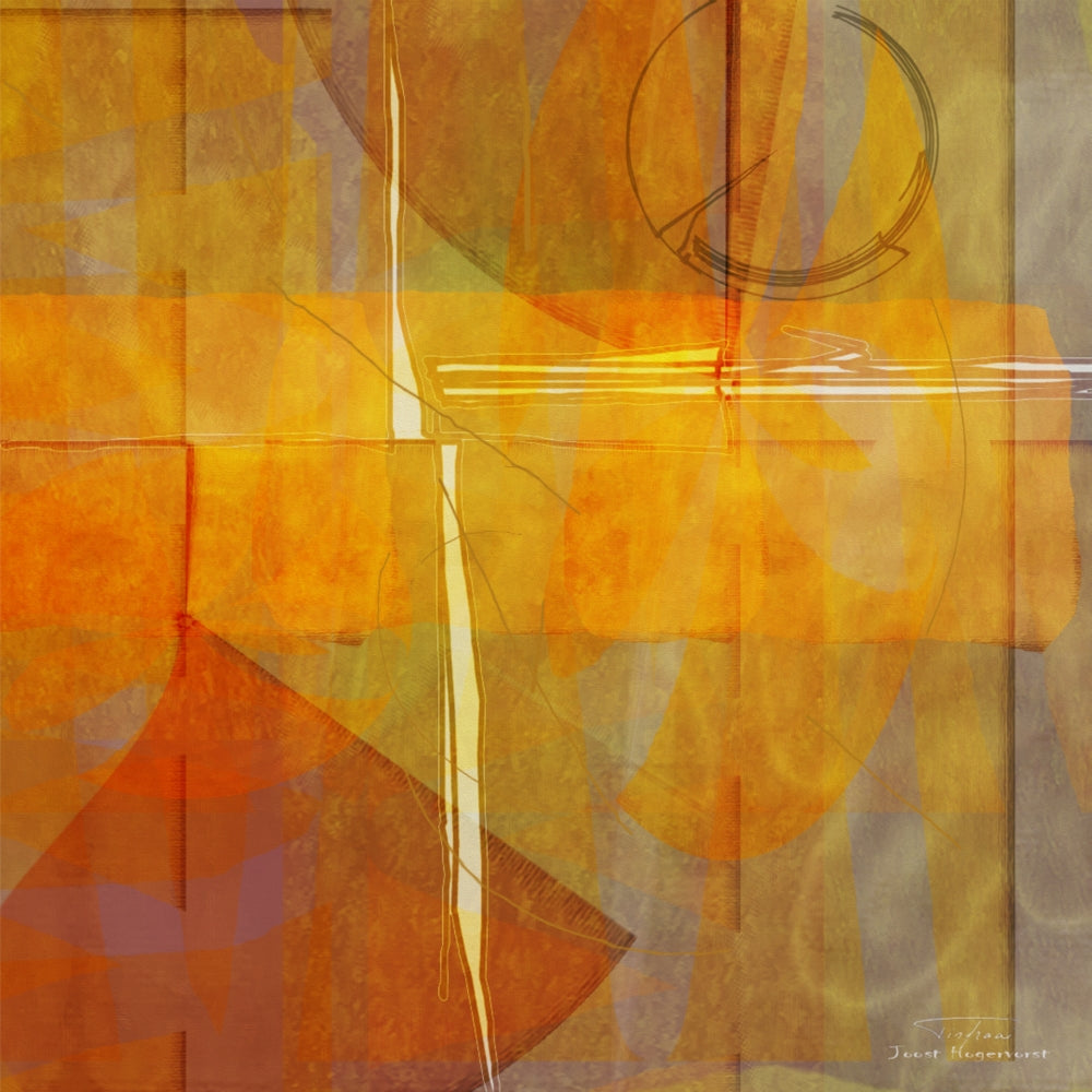 Abstract 05 II Poster Print by Joost Hogervorst, colorful modern art.