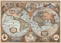 Vintage Map Poster Print by Aimee Stewart showcasing intricate details and classic design.