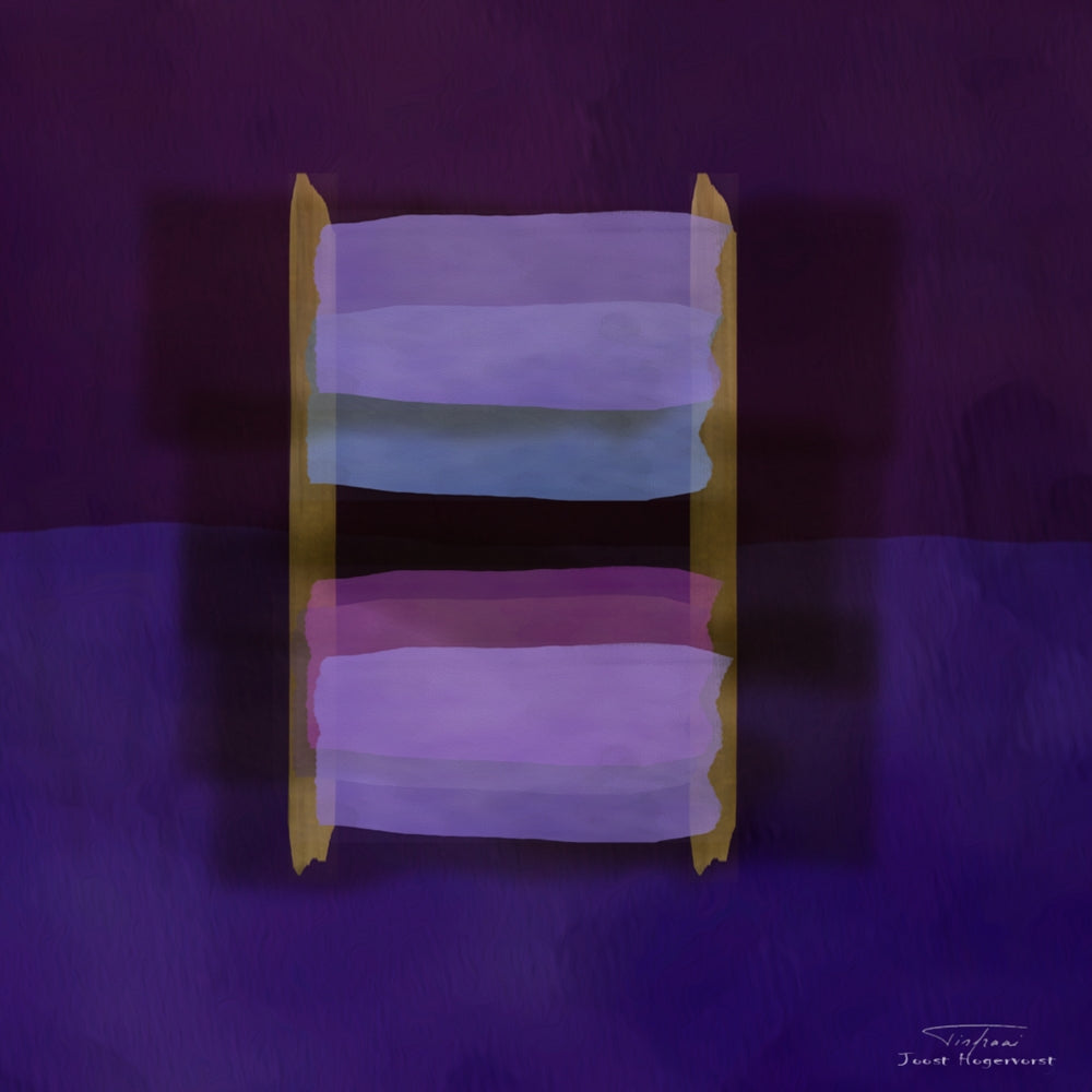 Abstract Soft Blocks 02 II Poster Print by Joost Hogervorst