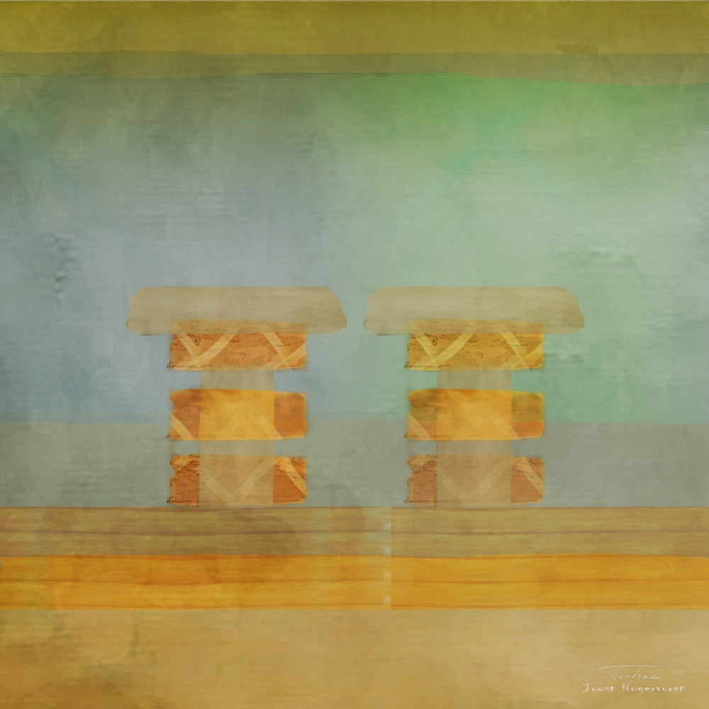 Abstract Soft Blocks 03 II Poster Print by Joost Hogervorst
