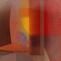 Abstract Tisa Schlemm 04 Poster Print by Joost Hogervorst showcasing vibrant colors and design.