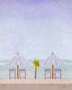Bathers and Coast 11B Poster Print by Joost Hogervorst, showcasing a serene coastal scene.