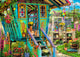The Potting Shed Poster Print by Aimee Stewart showcasing vibrant gardening scene.