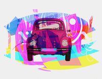 Playing Shapes Cars 02 Poster Print by Joost Hogervorst