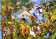 Tropical Rainforest Treetop Poster Print by John Francis