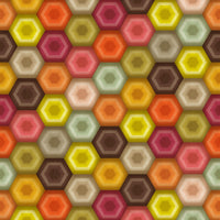 Crochet Honeycomb Art Print by Sharon Turner showcasing intricate patterns.
