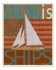 SAILING IS Model I Art Print by Joost Hogervorst