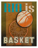 RIO Basketball Poster Print by Joost Hogervorst featuring vibrant basketball art.
