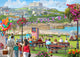 Newquay Hill Poster Print by Steve Crisp - Coastal Landscape Art