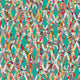 Knot Drop Turquoise Poster Print by Sharon Turner