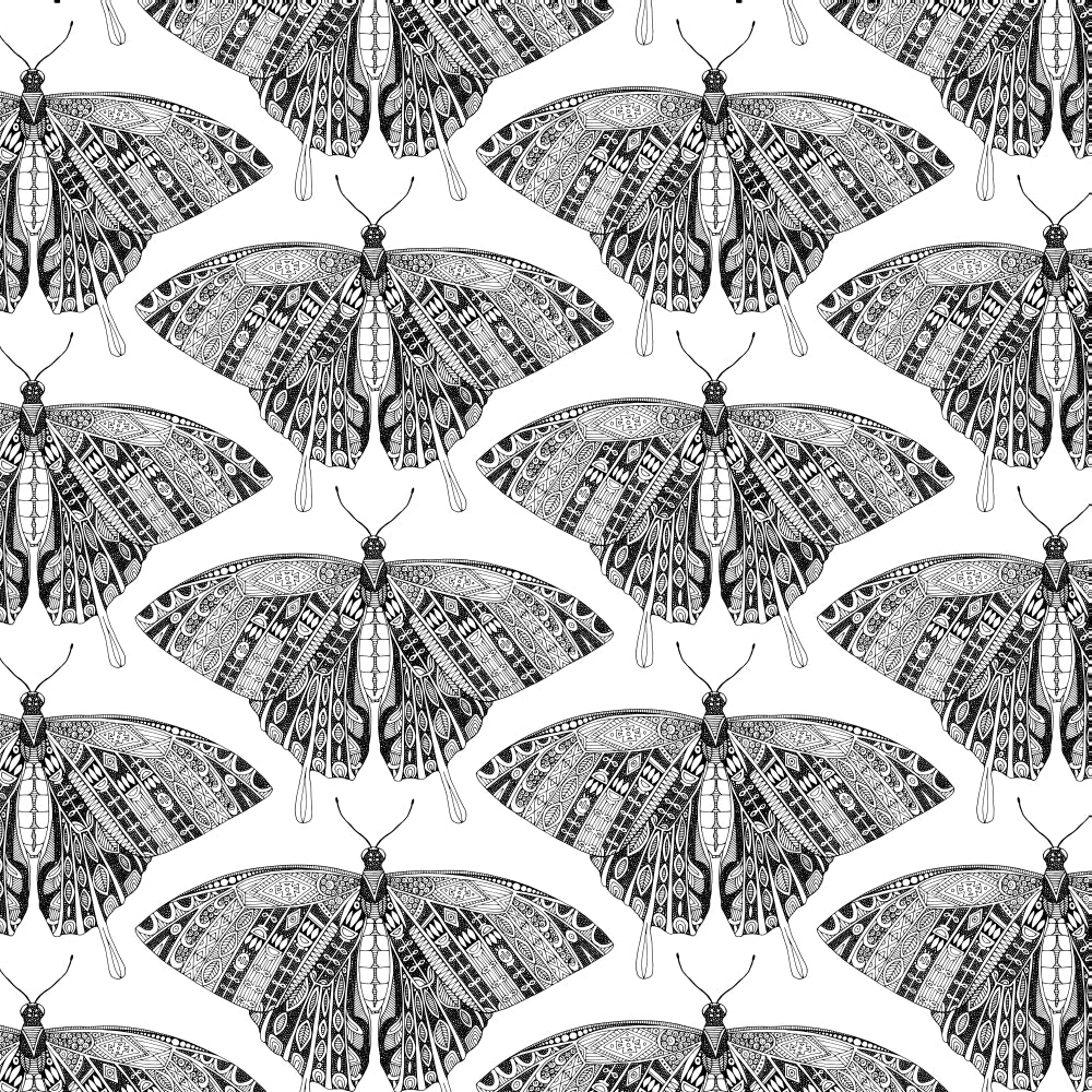 Swallowtail Butterfly Teal Poster Print by Sharon Turner