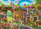 Gardeb Gate Poster Print by Aimee Stewart showcasing a beautiful outdoor scene.