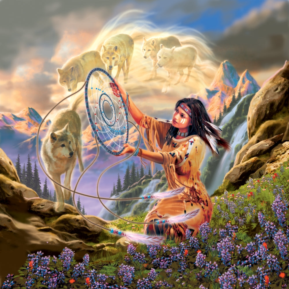 Dreamcatcher 2 Poster Print by Robin Koni on premium paper