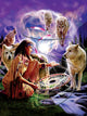 Dreamcatcher poster print by Robin Koni, vibrant artwork on premium paper.