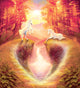Unicorn Spell Wizard Poster Print by Andrew Farley, featuring a magical wizard and vibrant colors.