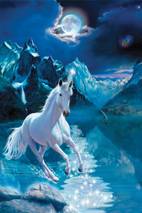 Princess Poster Print by Andrew Farley featuring enchanting fairy tale design.