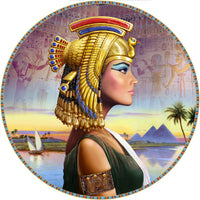 Nefertari Poster Print by Andrew Farley showcasing ancient Egyptian beauty