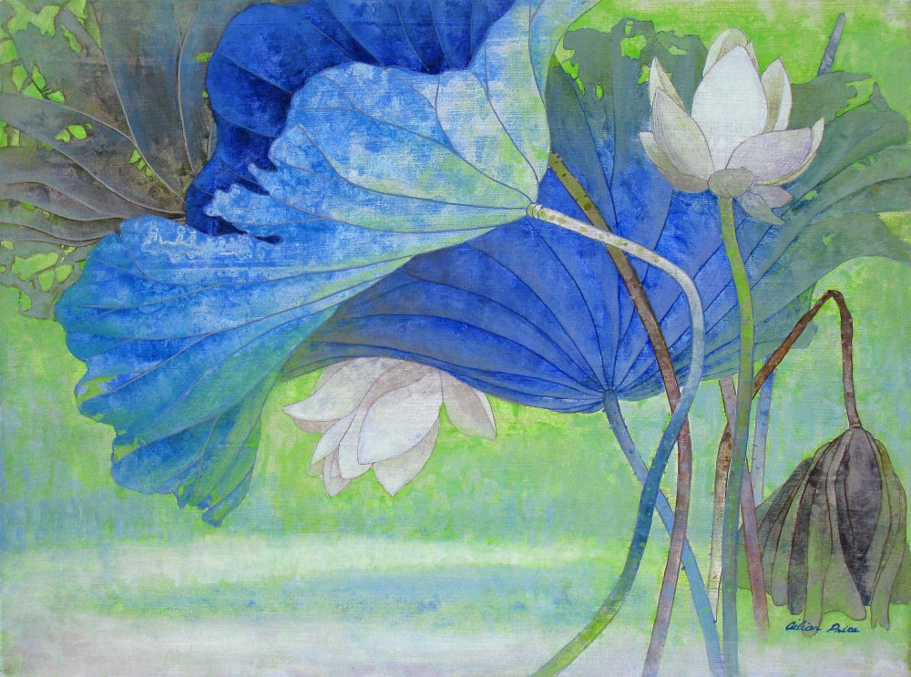 Early Spring Art Print by Ailian Price showcasing vibrant spring colors.