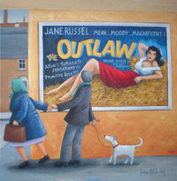The Outlaw Poster Print by Peter Adderley showcasing western adventure.