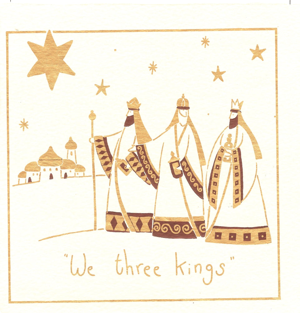 We Three Kings Design Poster Print by Peter Adderley