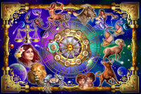 Zodiac Poster Print by Ciro Marchetti featuring astrological signs.