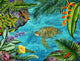Close Encounter Poster Print by Carolyn Steele - vibrant artwork