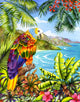 Vinnie's Vista Poster Print by Carolyn Steele showcasing serene landscape