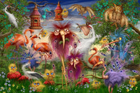 Ugly Birds Poster Print by Ciro Marchetti showcasing unique bird artwork.