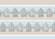 Beachhuts Poster Print by Peter Adderley, vibrant coastal art