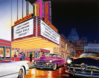Esquire Theatre Poster Print by Bruce Kaiser
