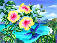 Local Colour Poster Print by Carolyn Steele showcasing vibrant hues.