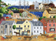 Home Port Poster Print by Art Poulin showcasing a serene coastal scene.