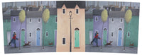 Chasing Cats Poster Print by Peter Adderley featuring playful felines.