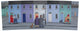 Life In A Northern Town Poster Print by Peter Adderley, vibrant landscape artwork.