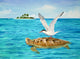 Turtle Island Poster Print by Carolyn Steele - Nature Art