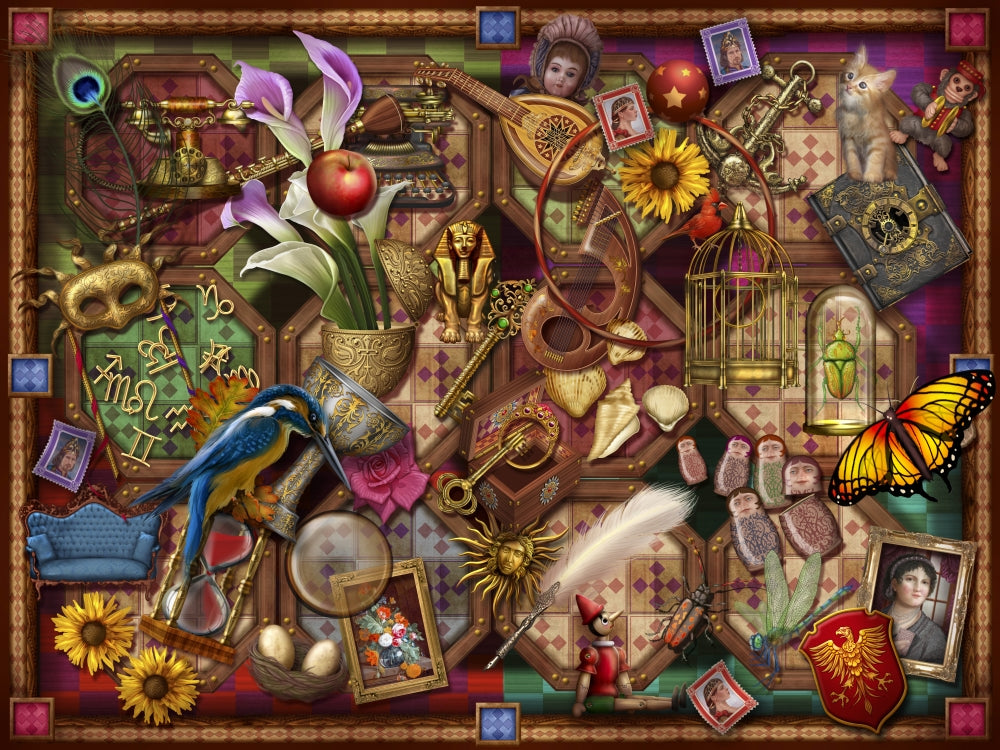 The Collection (Variant 1) Poster Print by Ciro Marchetti on premium heavy stock paper.