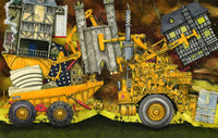 Moving Home Poster Print by Colin Thompson, whimsical artwork