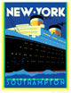 Streamliner Ny Poster Print by Brian James, multiple sizes available