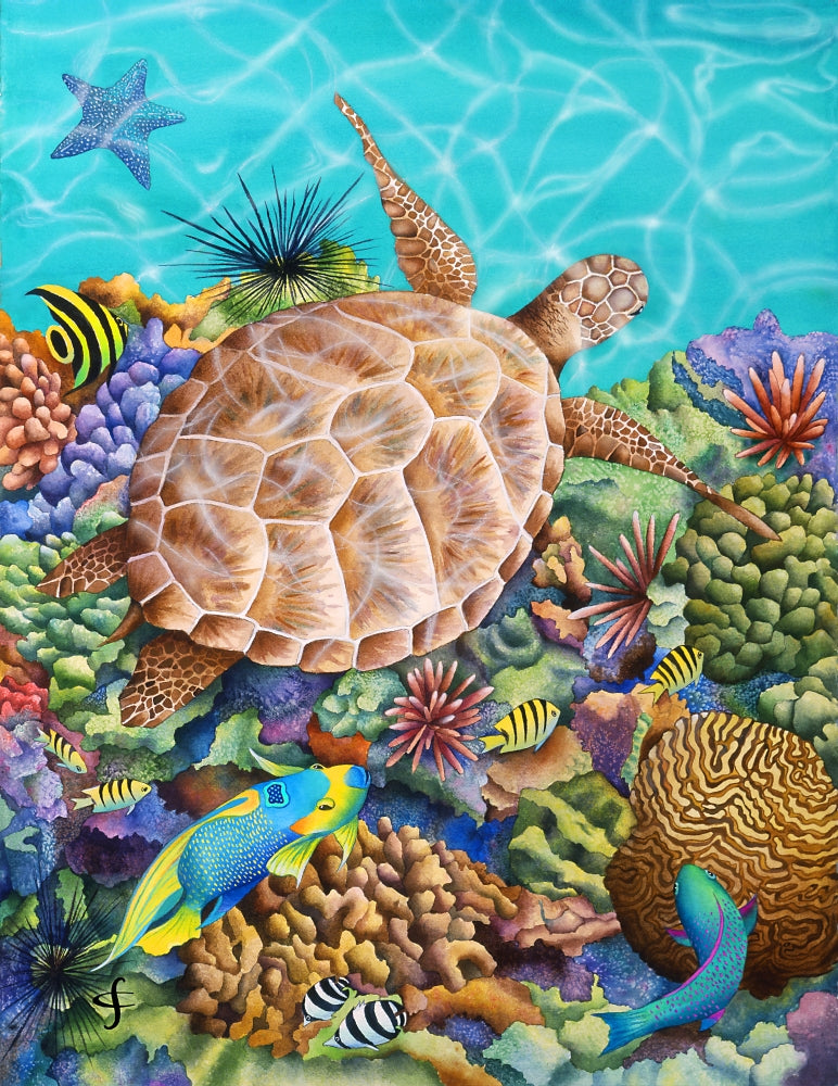 Liquid Flight Poster Print by Carolyn Steele, vibrant artwork on premium paper.