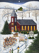 Shepherds And Angels Poster Print by Art Poulin, vibrant artwork on premium paper.