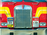 Trucking Poster Print by Brian James showcasing life on the highway.