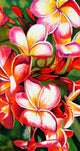 Flowers Poster Print by Graeme Stevenson showcasing vibrant blooms.