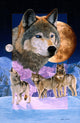 Blue Moon Poster Print by Graeme Stevenson, serene night sky artwork
