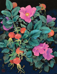 November Poster Print by Haruyo Morita showcasing autumn colors.