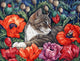 Vibrant Poppies Poster Print by Irina Garmaschova-Cawton